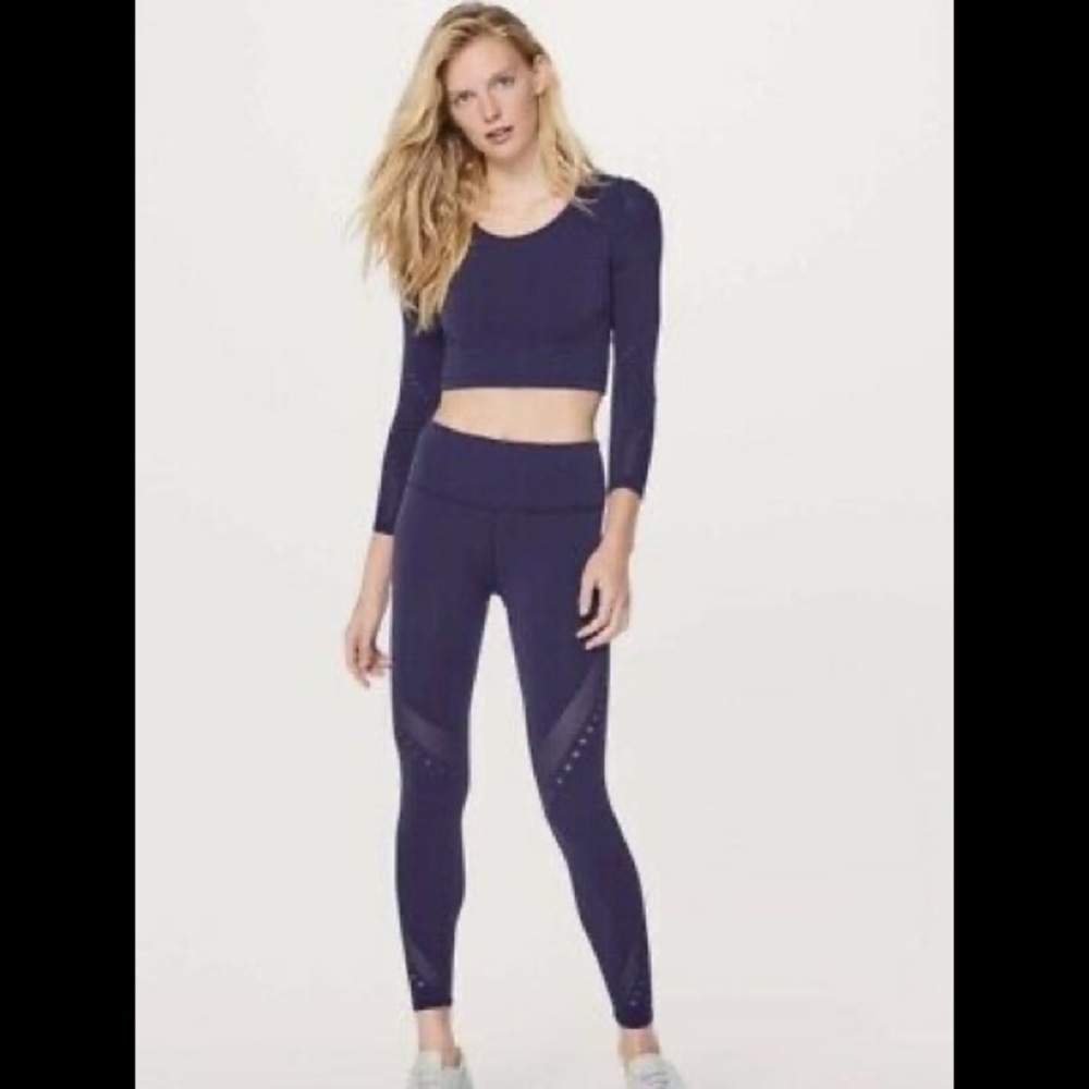 Lululemon Purple Reveal Interconnect Leggings